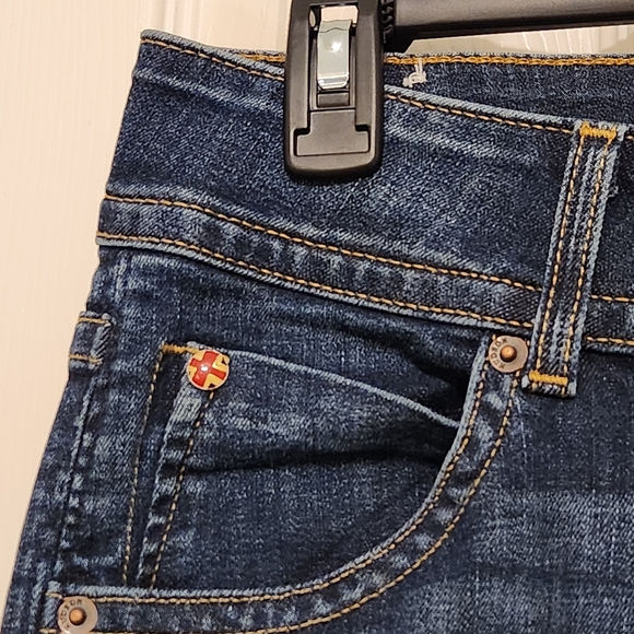 🔥Hudson Jeans Midrise Signature Bootcut Jeans Size 28 with 34" inseam EUC - Picture 3 of 11